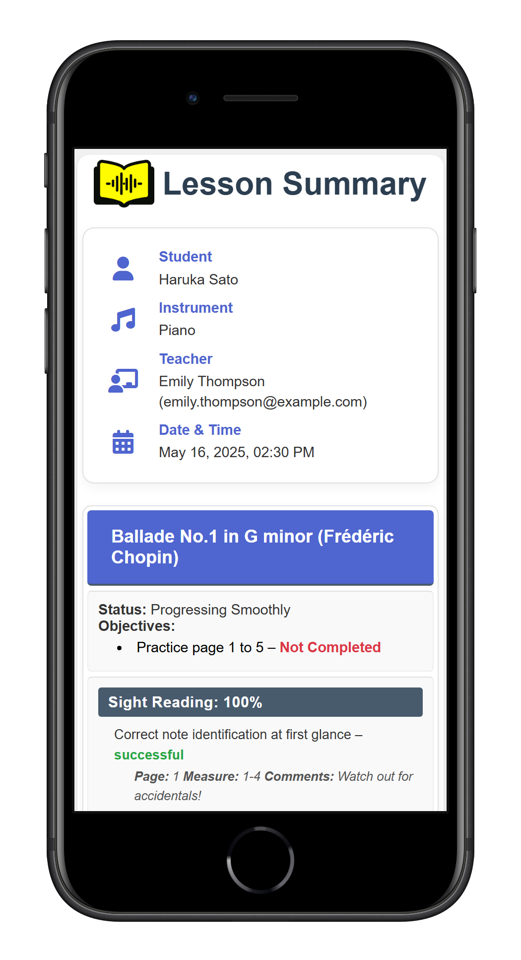 Auto Summaries screenshot